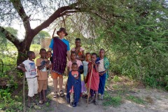 W wiosce Masajów