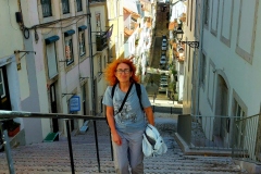 górzyste ulice Lizbony